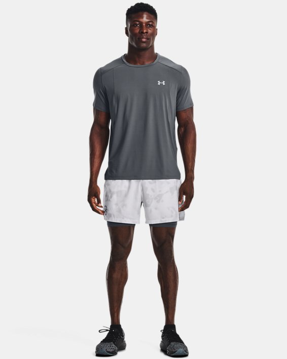 남성 UA 아이소-칠 런 레이저 티셔츠 in Gray image number 2